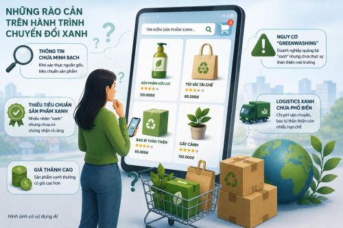 Dù nhận thức về bảo vệ môi trường và tiêu dùng bền vững ngày càng được nâng cao, nhiều người vẫn ưu tiên các sản phẩm có giá phù hợp với khả năng chi trả