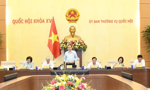 Chủ tịch Quốc hội Trần Thanh Mẫn phát biểu