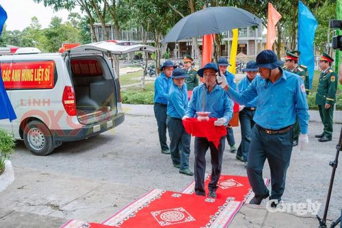 Khẳng định quyết tâm của Đảng, Nhà nước và Quân đội trong việc không để bất kỳ liệt sĩ nào bị lãng quên. Ảnh: QK9