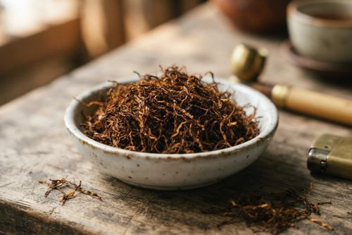 Thuốc lào nổi tiếng với hàm lượng nicotine rất cao và là một phần trong văn hóa sinh hoạt truyền thống tại Việt Nam. (Ảnh: IG)
