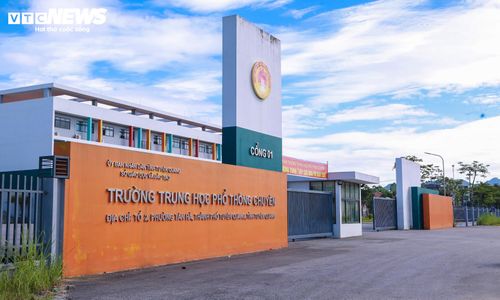 Trường trung học phổ thông Chuyên Tuyên Quang. (Ảnh: B.Q.)