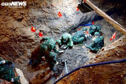 Công tác tìm kiếm, quy tập hài cốt liệt sĩ tại Công viên Lê Thị Riêng.TP.HCM.
