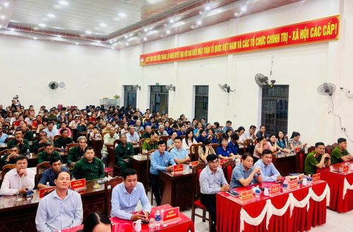 Chương trình thu hút đông đảo người dân tham gia, hưởng ứng.