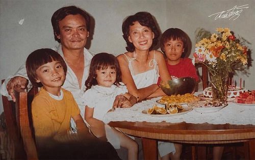 Gia đình nhạc sĩ Thanh Tùng.