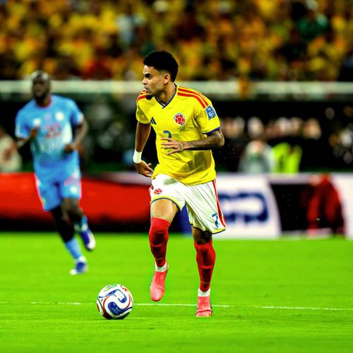 Luis Diaz là chìa khóa lối chơi của Colombia. Ảnh: FCF