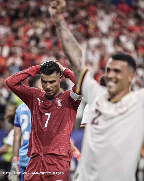 Ronaldo chia tay World Cup 2026. Ảnh: Getty