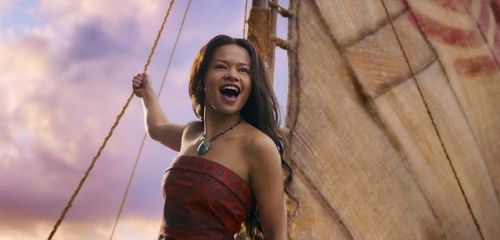 Catherine Laga'aia được chọn vào vai Moana, cô gái trẻ mang khát vọng vượt qua ranh giới của hòn đảo quê hương để tìm lại con đường của tổ tiên. (Ảnh: Disney)