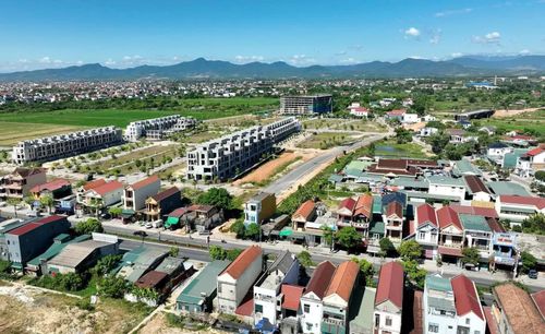 Khu đô thị mới Đồng Thuận đang hình thành - Ảnh: T.L
