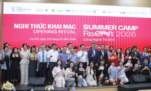 “Re:Craft 2026 - Làng nghề tái sinh” tôn vinh trí tuệ thủ công, khơi mở năng lực sáng tạo của người trẻ. Ảnh: BTC