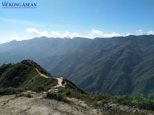 "Sống lưng Khủng Long" Háng Đồng, xã Tà Xùa. Ảnh: Ngọc Linh