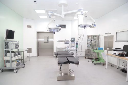 Hệ thống máy móc được trang bị hiện đại.