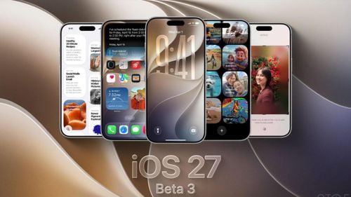 iOS 27 beta 3 tập trung tối ưu AI, giao diện Liquid Glass và hiệu suất. Ảnh minh họa