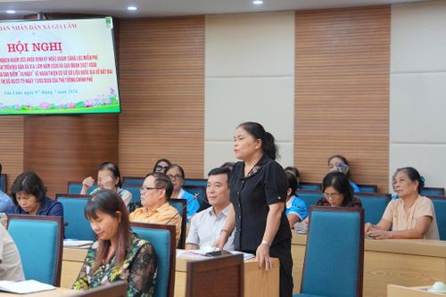 Đại biểu trao đổi tại hội nghị. Ảnh: PV