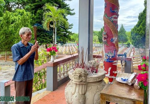 Chính quyền địa phương từng cất bốc được 8 hài cốt liệt sĩ trong một hầm chữ A tại thôn An Nha đưa về án táng tại Nghĩa trang liệt sĩ Gio An.