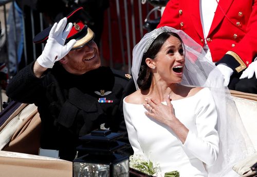 Meghan đã có 4 lần chỉnh sửa thiết kế chiếc nhẫn đính hôn. Ảnh: Reuters. 