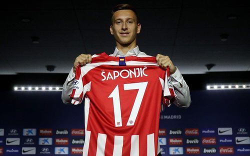 Ivan Saponjic từng thi đấu cho đội một Atletico Madrid.