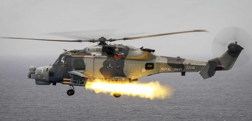 Trực thăng AH-1 Wildcat của Anh phóng thử tên lửa đa năng Marlet.