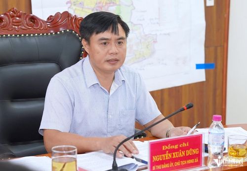 Ông Nguyễn Xuân Dũng là một trong số các lãnh đạo xã luôn trăn trở về việc mở rộng không gian phát triển. Ảnh: Lê Dương