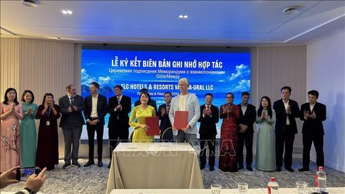 Doanh nghiệp hai bên ký MoU tại Hội nghị.