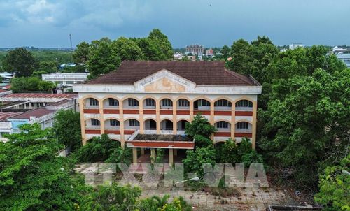 Trung tâm Kiểm soát bệnh tật (CDC) tỉnh Tây Ninh cần sớm được chuyển đổi công năng để tránh nguy cơ xuống cấp, lãng phí. Ảnh: Giang Phương - TTXVN