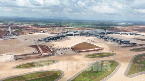 Quang cảnh sân bay Long Thành đầu tháng 7/2026. Ảnh: Công Phong - TTXVN