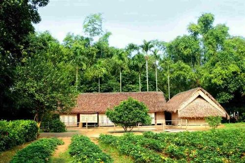 Vẻ thanh bình ở Làng Sen quê Bác.