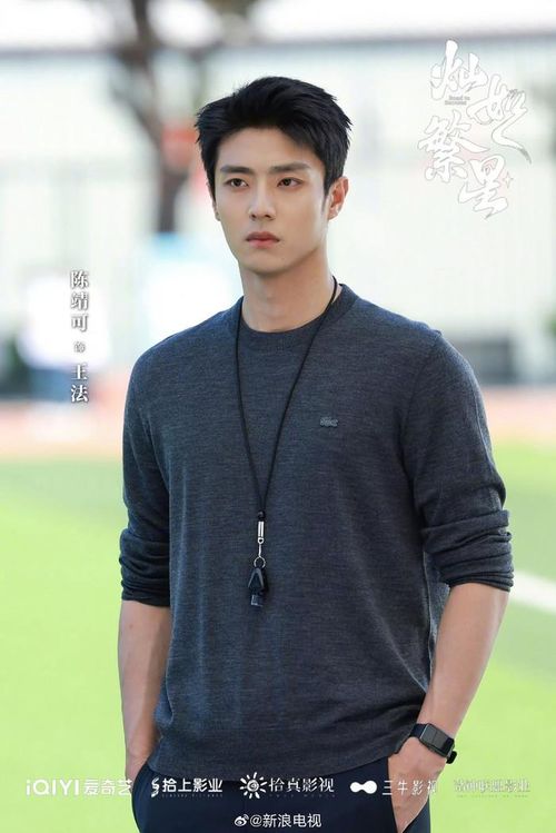 Ngu Thư Hân đóng cặp cùng Trần Tĩnh Khả. Ảnh: Weibo 