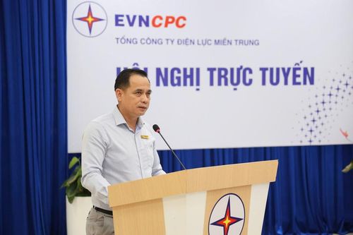 Chủ tịch Hội đồng thành viên EVNCPC Nguyễn Thanh chỉ đạo tại Hội nghị. Ảnh: Phương Nam