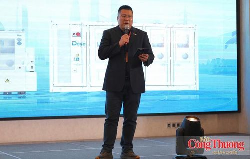 Ông James Yuk, Phó Chủ tịch khu vực Châu Á – Thái Bình Dương, Công ty Công nghệ toàn cầu Deye Inverter (Singapore).