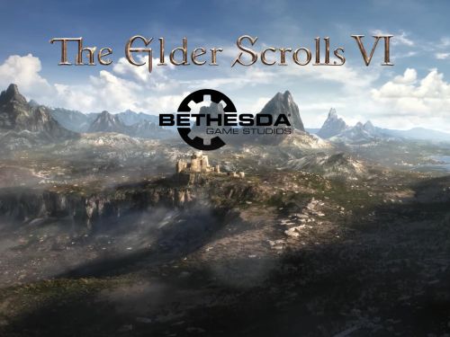 Banner quảng bá cho The Elder Scrolls 6 từ Bethesda Game Studios