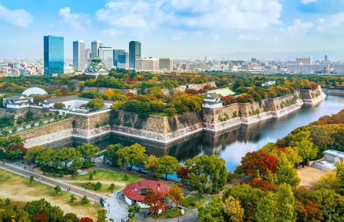 Thành phố Osaka, Nhật Bản. Ảnh: Shutterstock