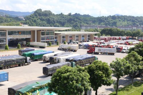 Hoạt động xuất - nhập khẩu tại Cửa khẩu Quốc tế đường bộ số II Kim Thành.