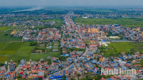 Diện mạo một góc nông thôn đổi mới tại xã Nam Ninh. Ảnh: Ngọc Linh