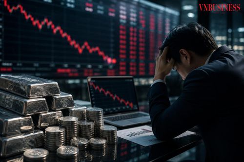 Giá bạc đã giảm hơn một nửa so với đỉnh lịch sử.