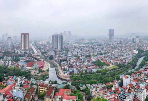 Kênh La Khê nhìn từ trên cao. Ảnh: CTV.