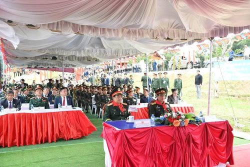Quang cảnh buổi lễ.