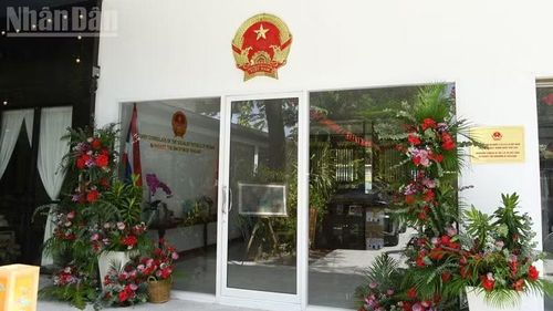 Văn phòng Lãnh sự danh dự Việt Nam tại Phuket. (Ảnh: XUÂN SƠN)