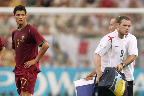 Ronaldo tại kỳ World Cup 2006. Ảnh: Getty 