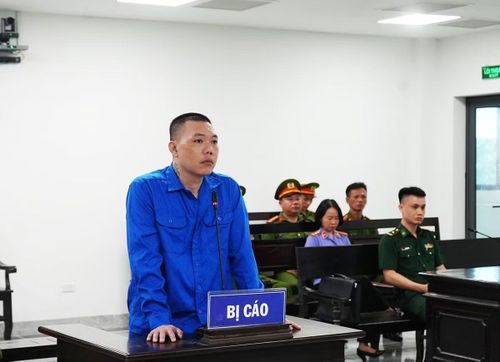 Bị cáo Phạm Văn Thành tại phiên tòa. Ảnh: VT