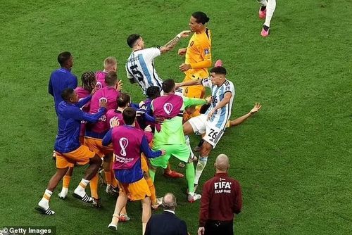 Hà Lan bức xúc cho rằng Argentina được trọng tài ưu ái tại World Cup 2022. Ảnh: Getty