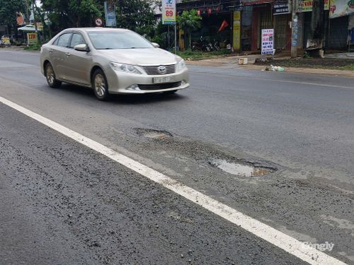Các vị trí hỏng mới xuất hiện (Ảnh chụp ngày 9/7).
