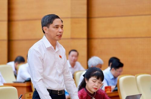 Đồng chí Vũ Văn Diện, Ủy viên BTV Tỉnh ủy, Phó Chủ tịch Thường trực UBND tỉnh, làm rõ những nội dung đại biểu, cử tri quan tâm.