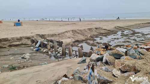Khu vực xảy ra sự cố đã sạch trở lại. Ảnh: Lê Dương