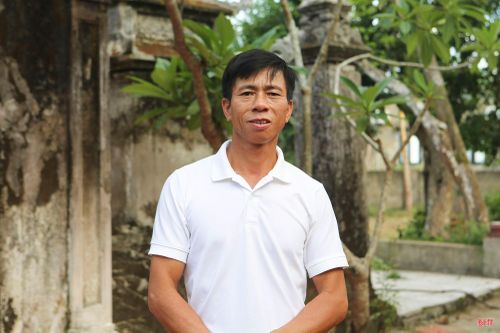 Anh Dương Văn Đức - Chủ mô hình du lịch cộng đồng CBT biển Thịnh Lộc (xã Lộc Hà).