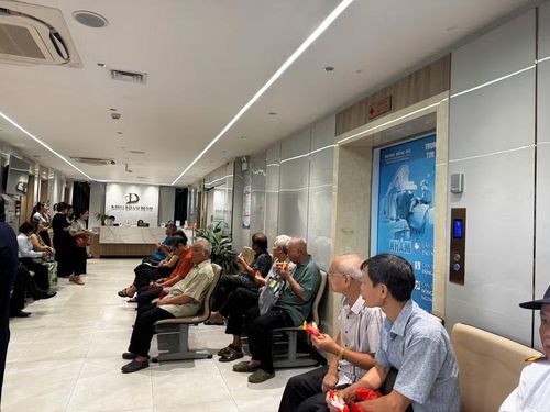 Rất đông người dân đến khám tại Chương trình. (Ảnh: PV/Vietnam+)
