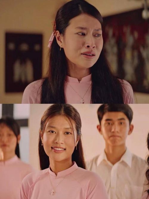 Vai diễn trong Hẹn em ngày nhật thực đánh dấu bước tiến mới của Thiên Ân với hình ảnh mộc mạc và giàu chiều sâu cảm xúc. Ảnh: FBNV.