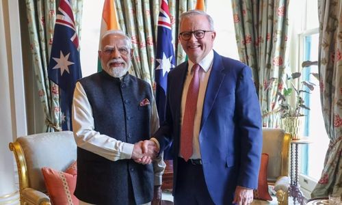 Thủ tướng Ấn Độ Narendra Modi và Thủ tướng Australia Anthony Albanese. Ảnh: The Federal.