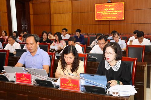 Đại biểu dự hội nghị.
