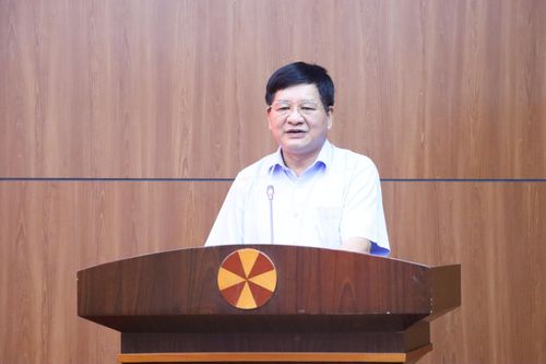 Phó Bí thư Thường trực Tỉnh ủy Lê Thành Đô phát biểu kết luận hội nghị.