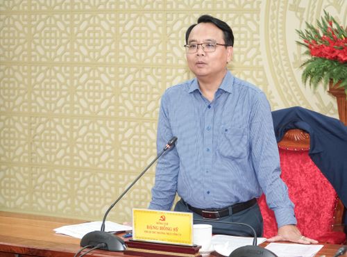 Phó Bí thư Thường trực Tỉnh ủy Lâm Đồng Đặng Hồng Sỹ phát biểu chỉ đạo tại hội nghị